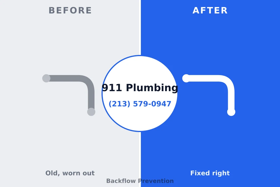 Before and after: plumbing company Leon, IA